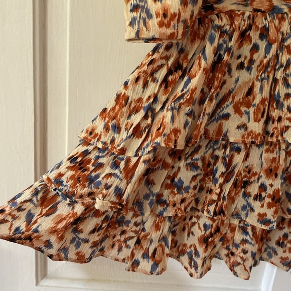 Ulla Johnson Dress Marielle Floral-print Puff-sleeve MiniDress Size 4 Mini Dress - Picture 9 of 17